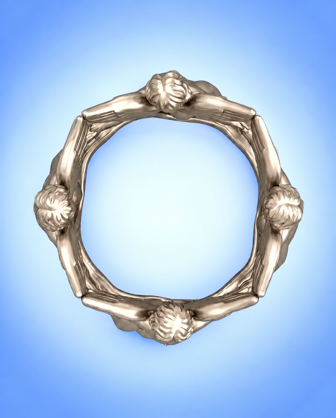 Four Guardian Angels Ring