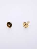 18k Gold Harness Earstuds