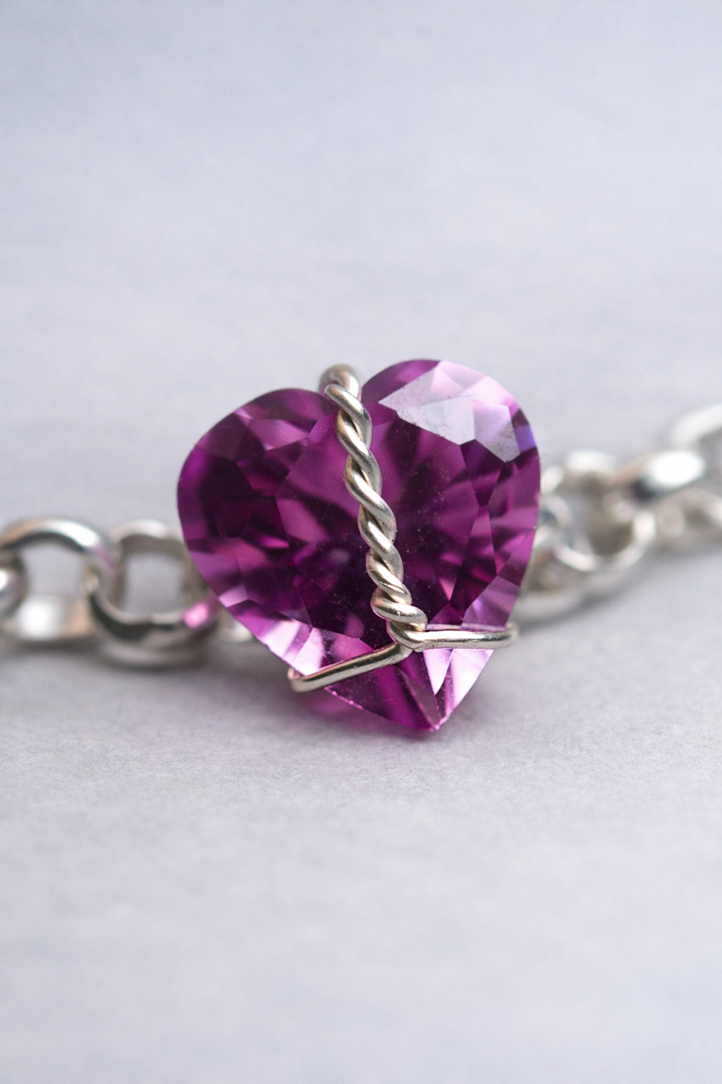 Pink Harness Necklace