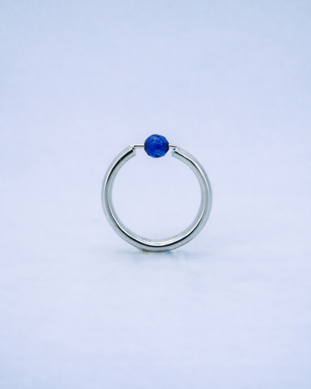 Blue Ball Ring