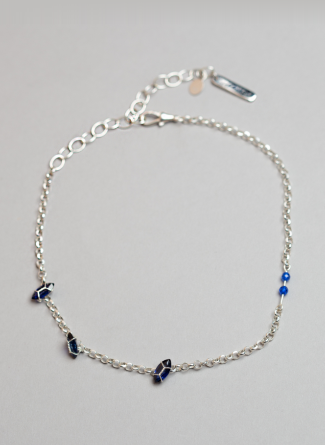 Blue Harness Necklace